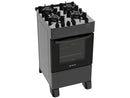 4 Stove Atlas Black Glass Table Monaco Glass Top Glass - Bivolt