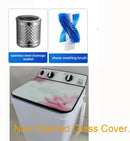 8KG washing machine, large capacity, 110V 220V for household use, washing bed sheets, duvet covers, down jackets Customized