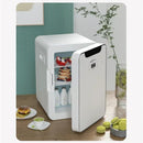 Mini refrigerator - Small. Student dormitory. Beauty makeup. One person refrigeration. Car home dual use. Breast milk dedicated.