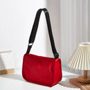Square Single-Color Single-Shoulder Bag | Crossbody Purse With Adjustable Strap | Fashionable Trendy Women's Messenger Bag