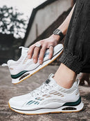 Fashion Men Sneakers Mesh Casual Shoes Lac-up Men Shoes Lightweight Vulcanize Shoes Walking Sneakers Zapatillas Hombre