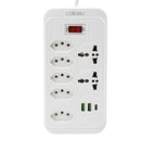 Extension Outlet, Line Filter, Power Extension, USB Socket, Plug, Water Plug, Brazil Line Filter, 100-220V,10A