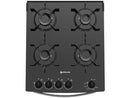 4 Stove Atlas Black Glass Table Monaco Glass Top Glass - Bivolt