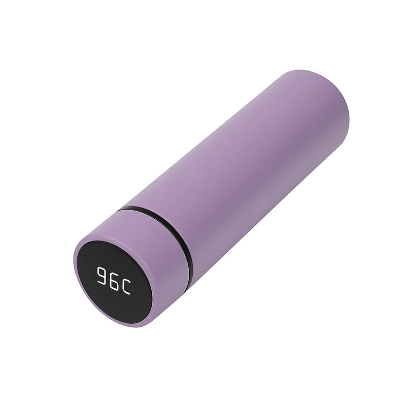 Garrafa térmica de Inox, sensor de temperatura digital inteligente