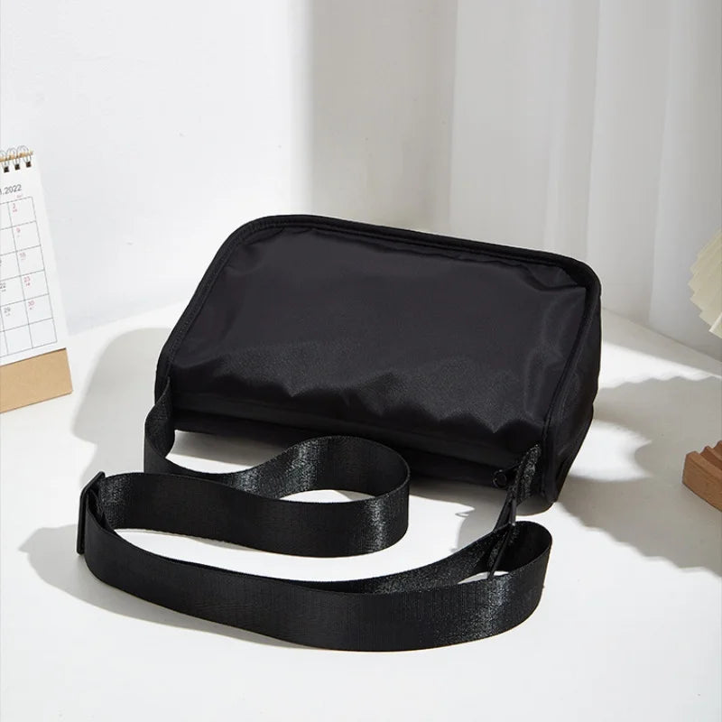 Square Single-Color Single-Shoulder Bag | Crossbody Purse With Adjustable Strap | Fashionable Trendy Women's Messenger Bag