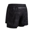 Men's Running Shorts 2025 New Release Gym Fitness 2-in-1 Exercise Summer Quick Dry Trendy Personalized Running Shorts