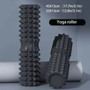 45cm Yoga foam roller muscle massage Block pilates tools Yoga Column fitness foam roller set gym Yoga Brick exercise equipment