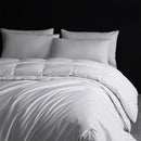 Hot Sale Dual Layer Comforter: 950FP Goose Down + 100% Silk Duvet, Connectable, Free Shipping