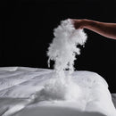 Hot Sale Dual Layer Comforter: 950FP Goose Down + 100% Silk Duvet, Connectable, Free Shipping