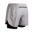 Men's Running Shorts 2025 New Release Gym Fitness 2-in-1 Exercise Summer Quick Dry Trendy Personalized Running Shorts