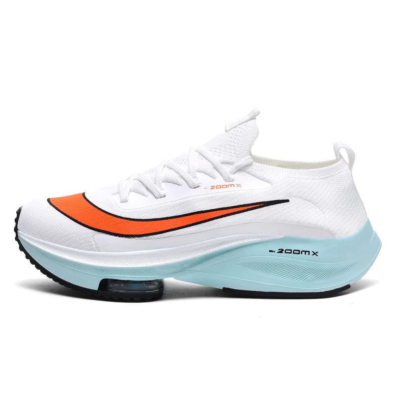 Men Running Shoes Jogging Sneakers Trainer Race Cushioning Outdoor Luxury shoes Mesh Off-road Shoes Breathable Couple Non-Slip