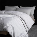 Hot Sale Dual Layer Comforter: 950FP Goose Down + 100% Silk Duvet, Connectable, Free Shipping